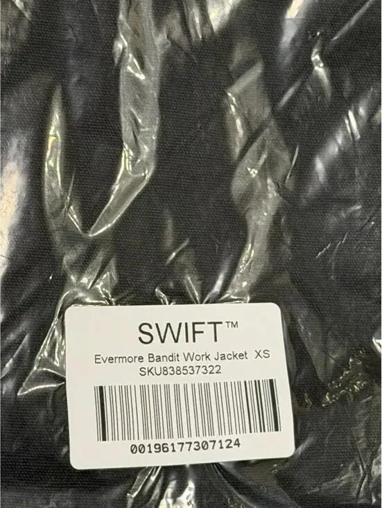 Taylor Swift Evermore Bandit Work Jacket XS - Picture 5 of 8